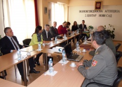 2. februar 2017. Odbor za kontrolu službi bezbednosti u nadzornoj poseti Centru Vojnobezbednosne agencije u Novom Sadu 